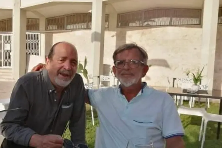 I sardisti Tore Fadda e Nando Nocco (foto concessa)