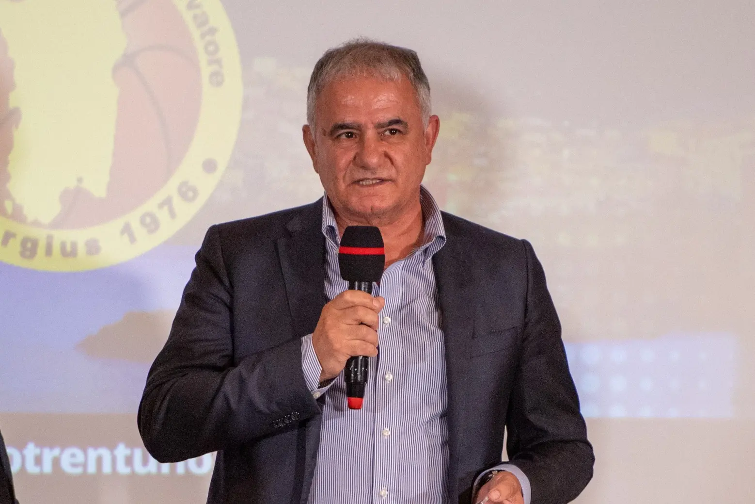 Marco Mura, presidente del Basket San Salvatore