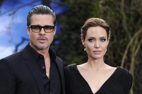 Brad Pitt e Angelina Jolie (Ansa)