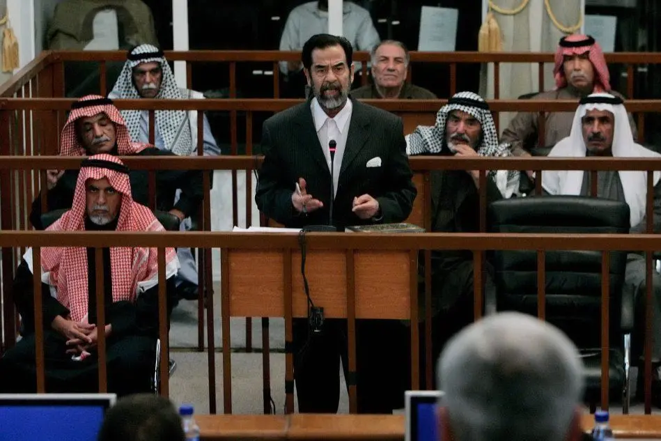 #AccaddeOggi: il 5 novembre 2006 Saddam Hussein viene condannato a morte (Ansa)