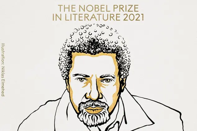 Il ritratto di\u00A0Abdulrazak Gurnah (Facebook - Nobel Prize)