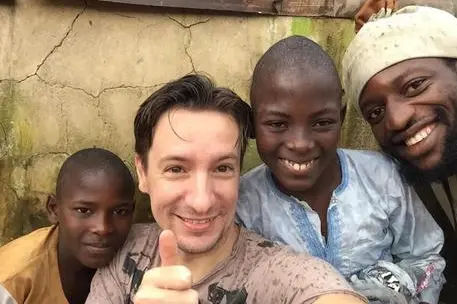 Una foto tratta dal profilo Facebook della moglie dell'Ambasciatore italiano Luca Attanasio, Zakia Seddiki, Roma, 22 Febbraio 2021. FACEBOOK