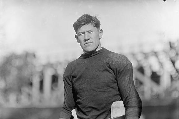 Il decatleta americano Jim Thorpe, morto nel 1953, uno dei più grandi atleti di ogni tempo (ph. Library of Congress)