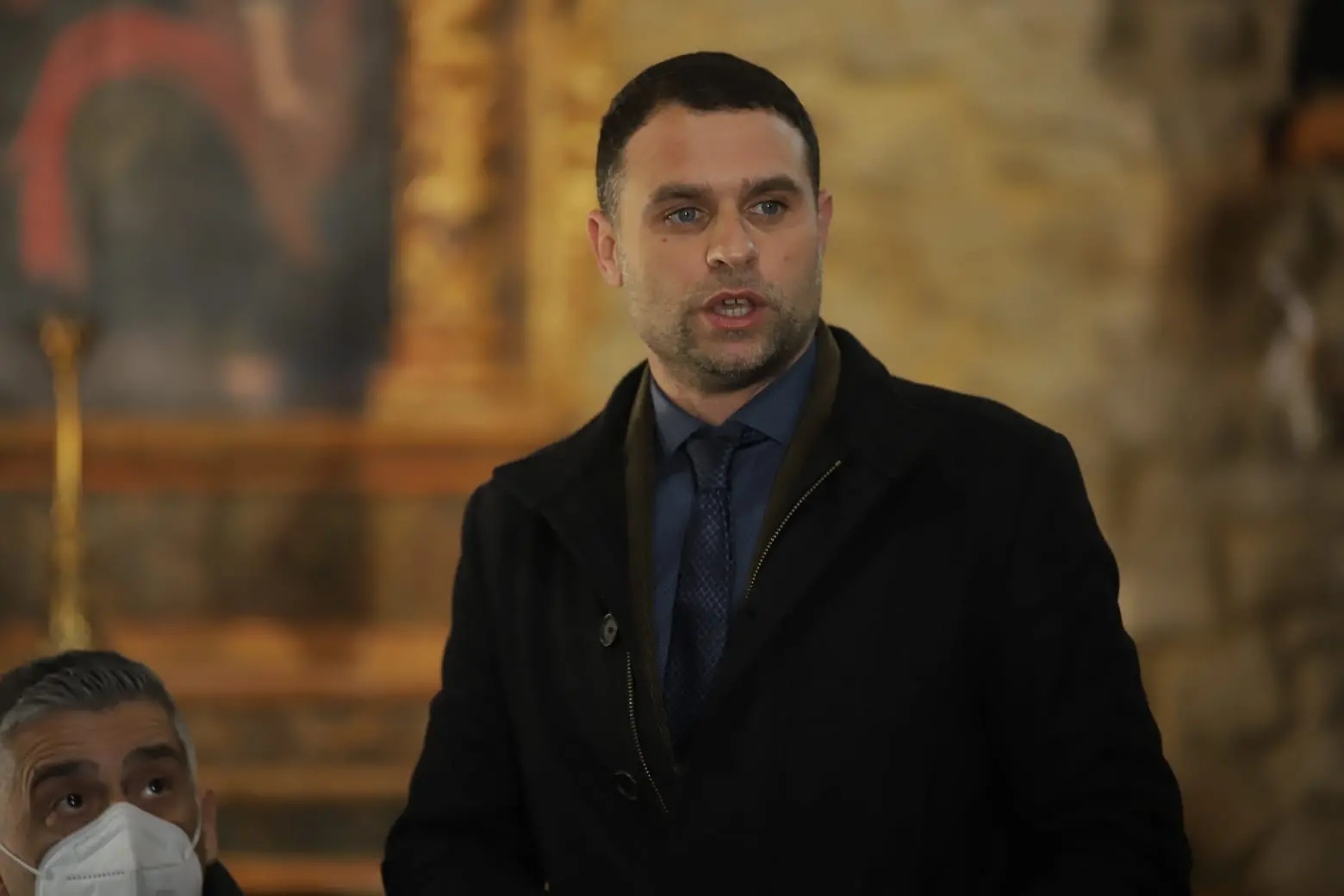 Il sindaco Alessio Piras