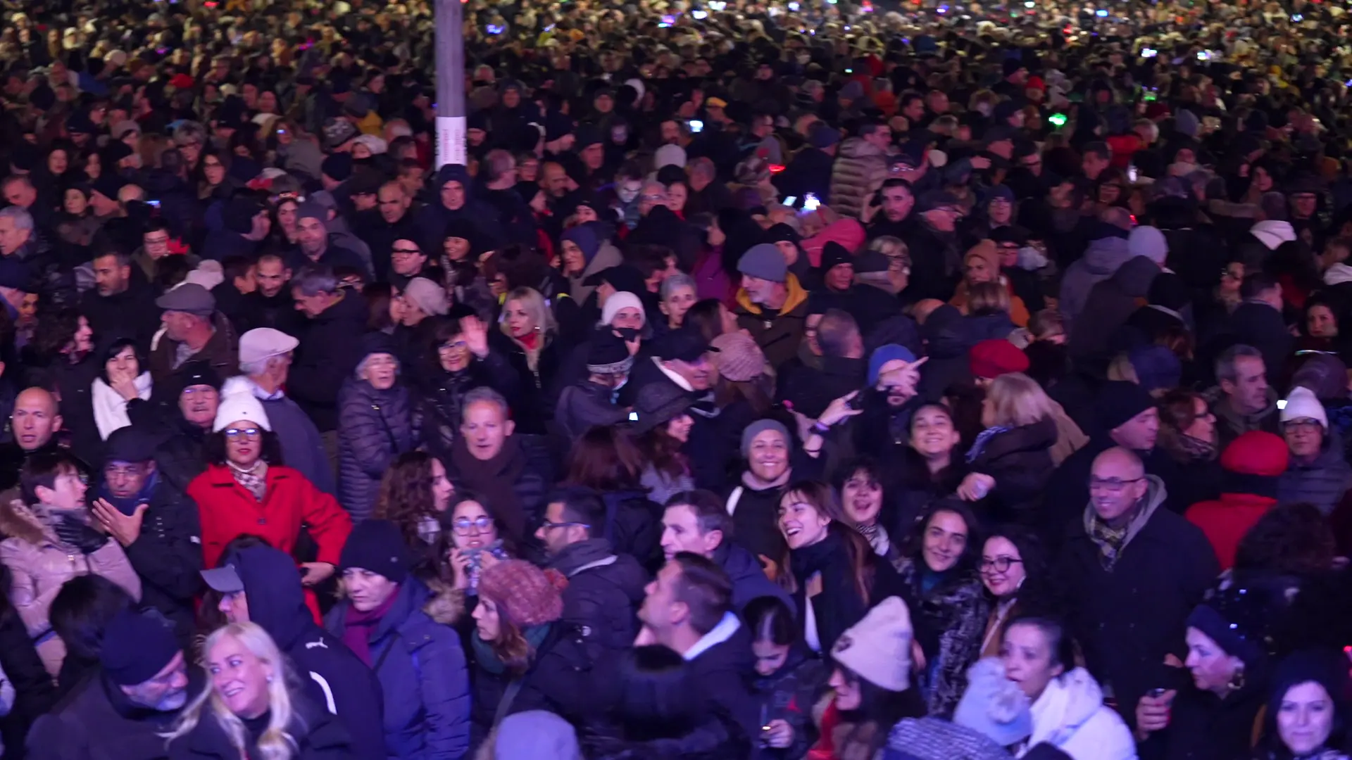 Il pubblico a Sassari (foto Floris)