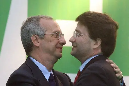 Walter Veltroni (S) e Dario Franceschini