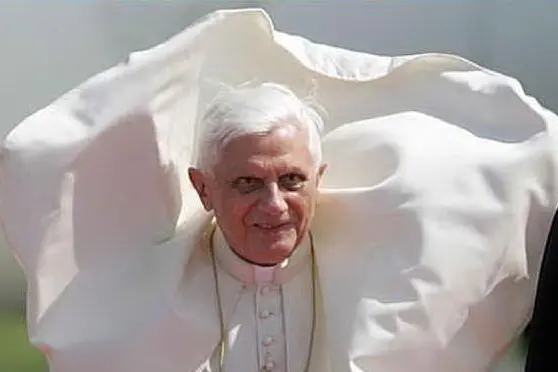Una immagine di Papa Ratzinger scattata prima di diventare Papa emerito.