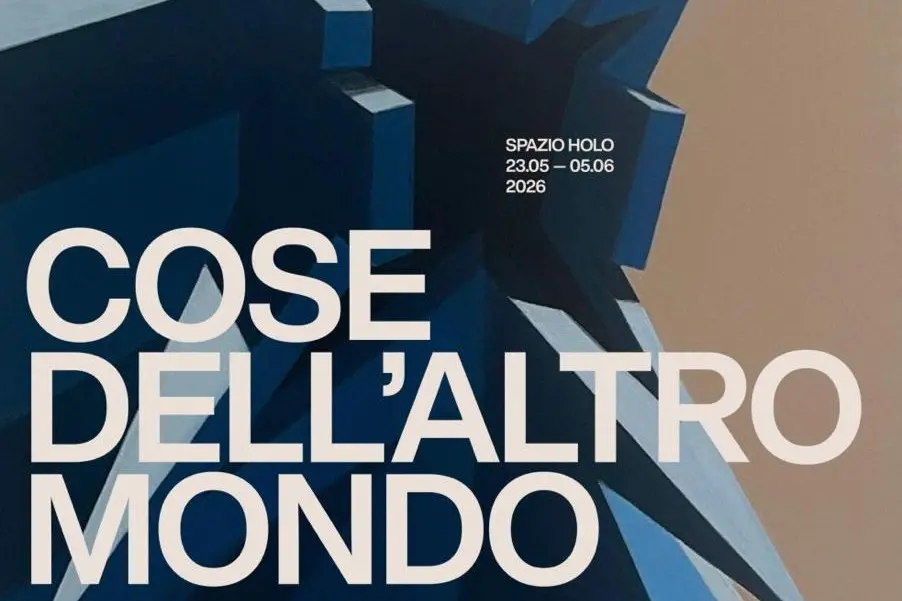 La locandina della mostra “Cose dell’altro mondo”