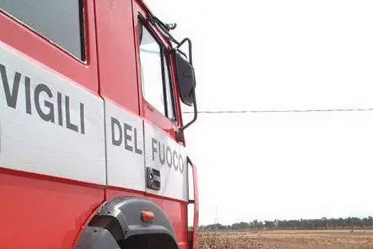 Un mezzo dei vigili del fuoco