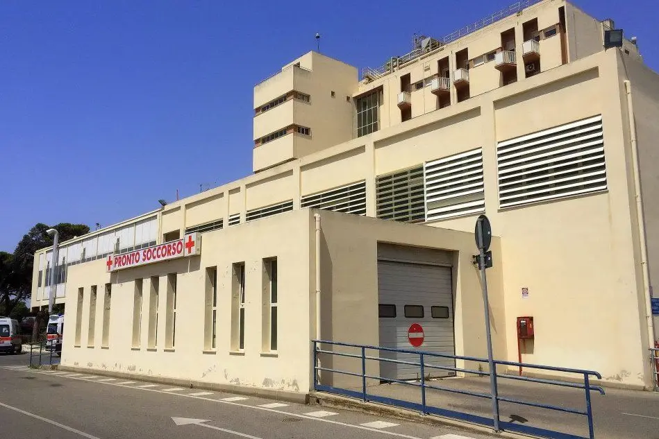 L'ospedale Marino di Cagliari, dove la donna è stata ricoverata