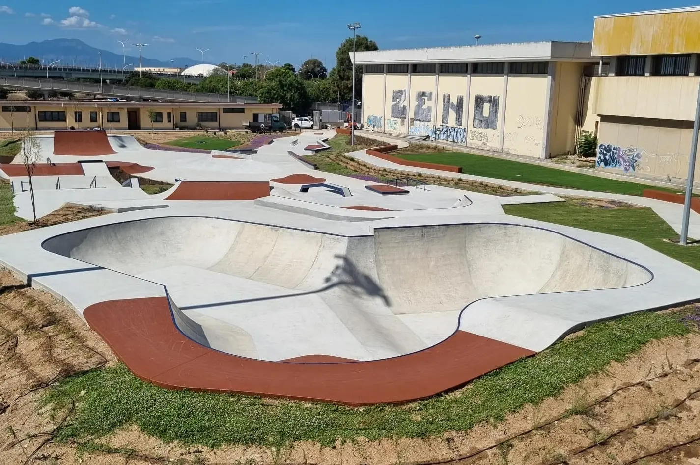 Il nuovo skatepark di Cagliari