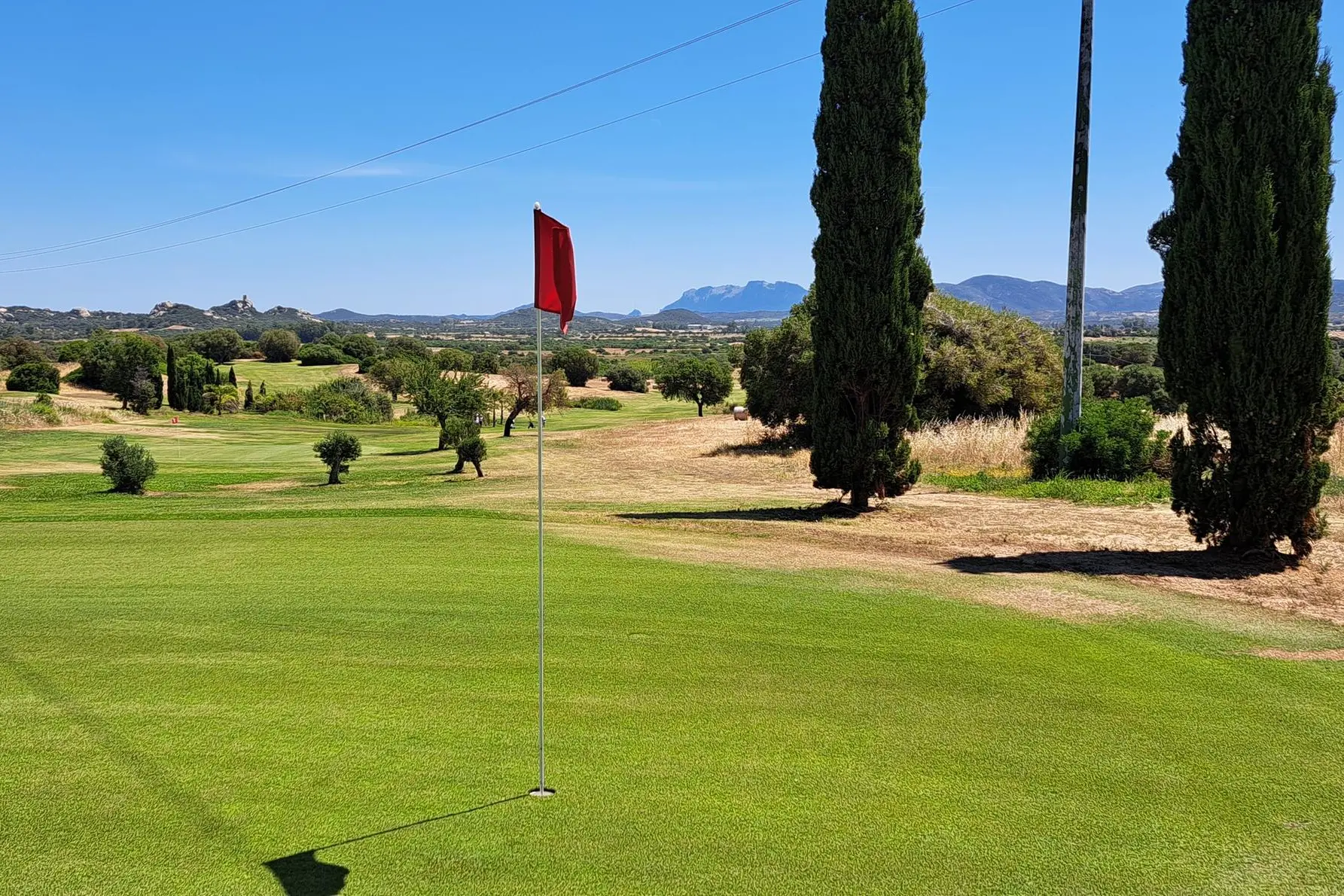 Uno scorcio del Botanic Golf Sa Cuba di Olbia