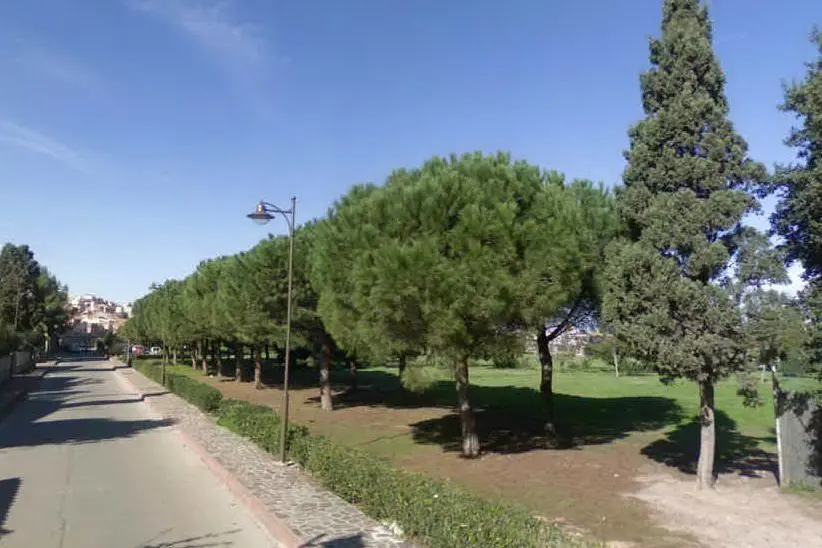 Il lungomare Vespucci a Sant'Antioco (foto da Google Maps)