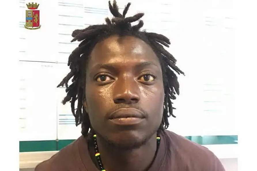 Il giovane arrestato, Amadou Manka