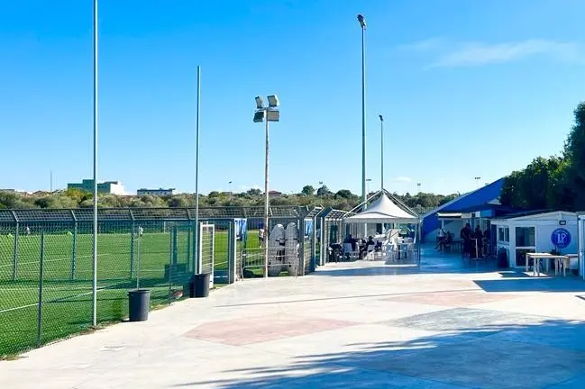 Il campo sportivo di Li Punti (foto L'Unione Sarda - Tellini)