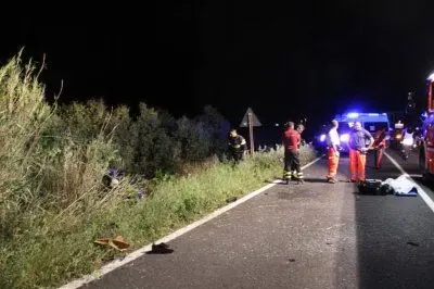 L'incidente stradale a San Giovanni Suergiu