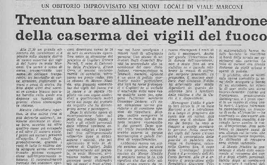 Nessuno è sopravvissuto