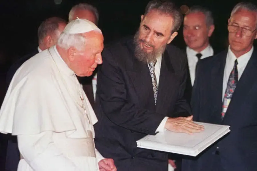#Accadde Oggi: 21 gennaio 1998, Papa Wojtyla incontra Fidel Castro