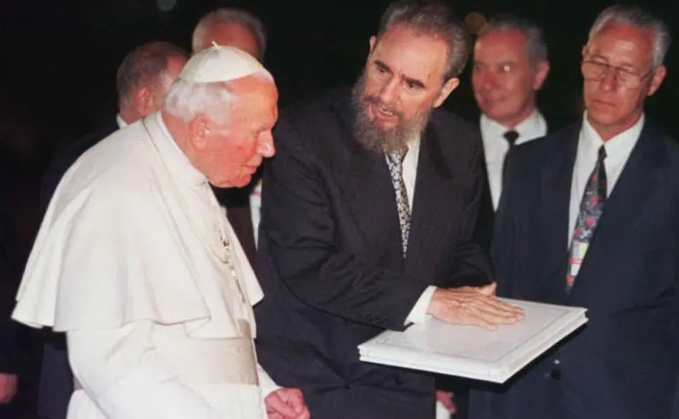#Accadde Oggi: 21 gennaio 1998, Papa Wojtyla incontra Fidel Castro