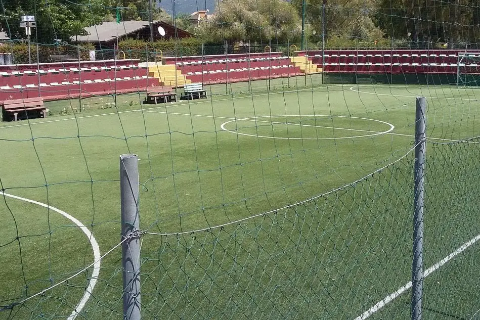 L'impianto di calcio a 5 del parco Scarzella, una delle principali sedi di gioco