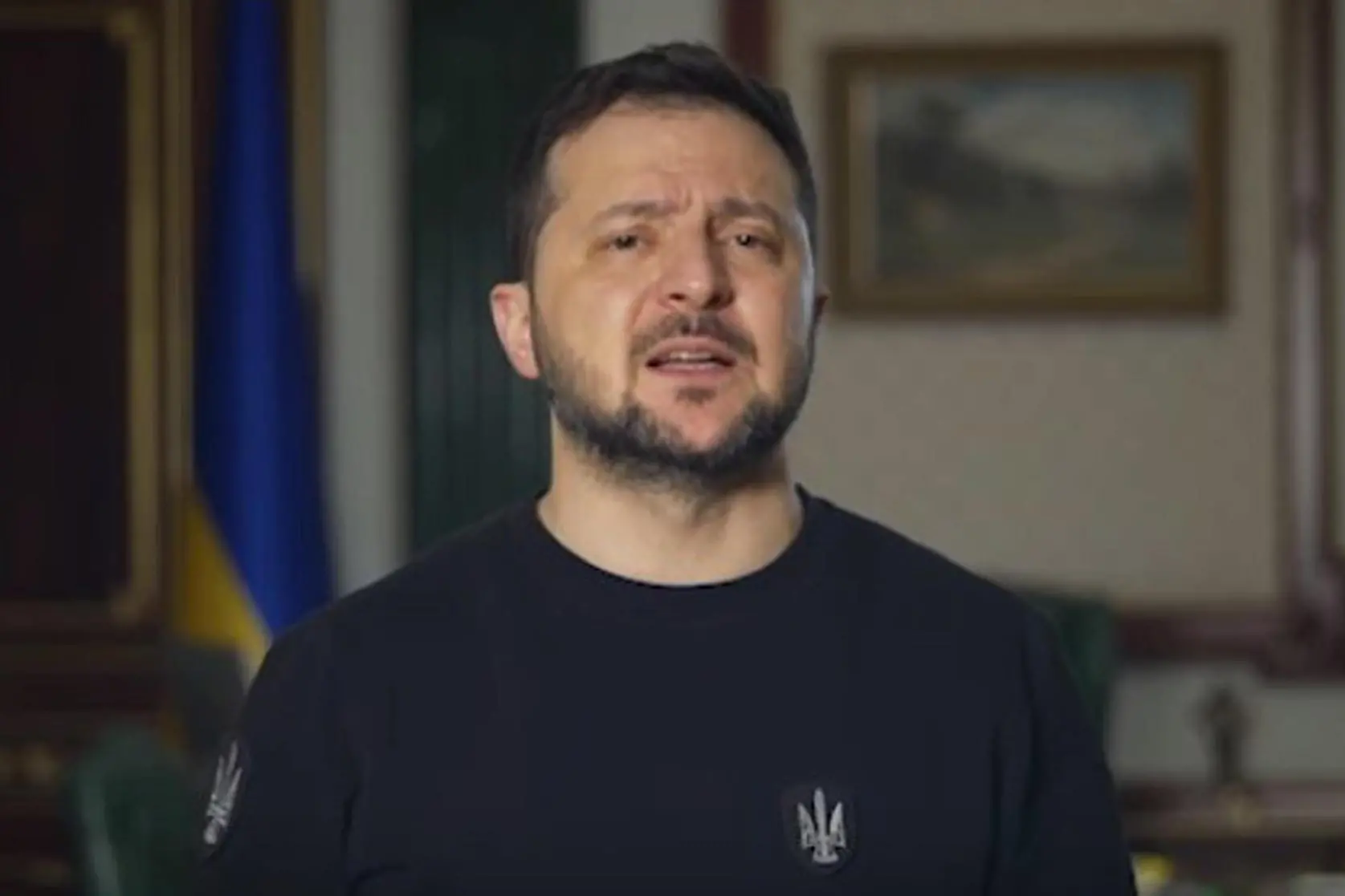 Il presidente ucraino, Volodymyr Zelensky (foto Ansa)