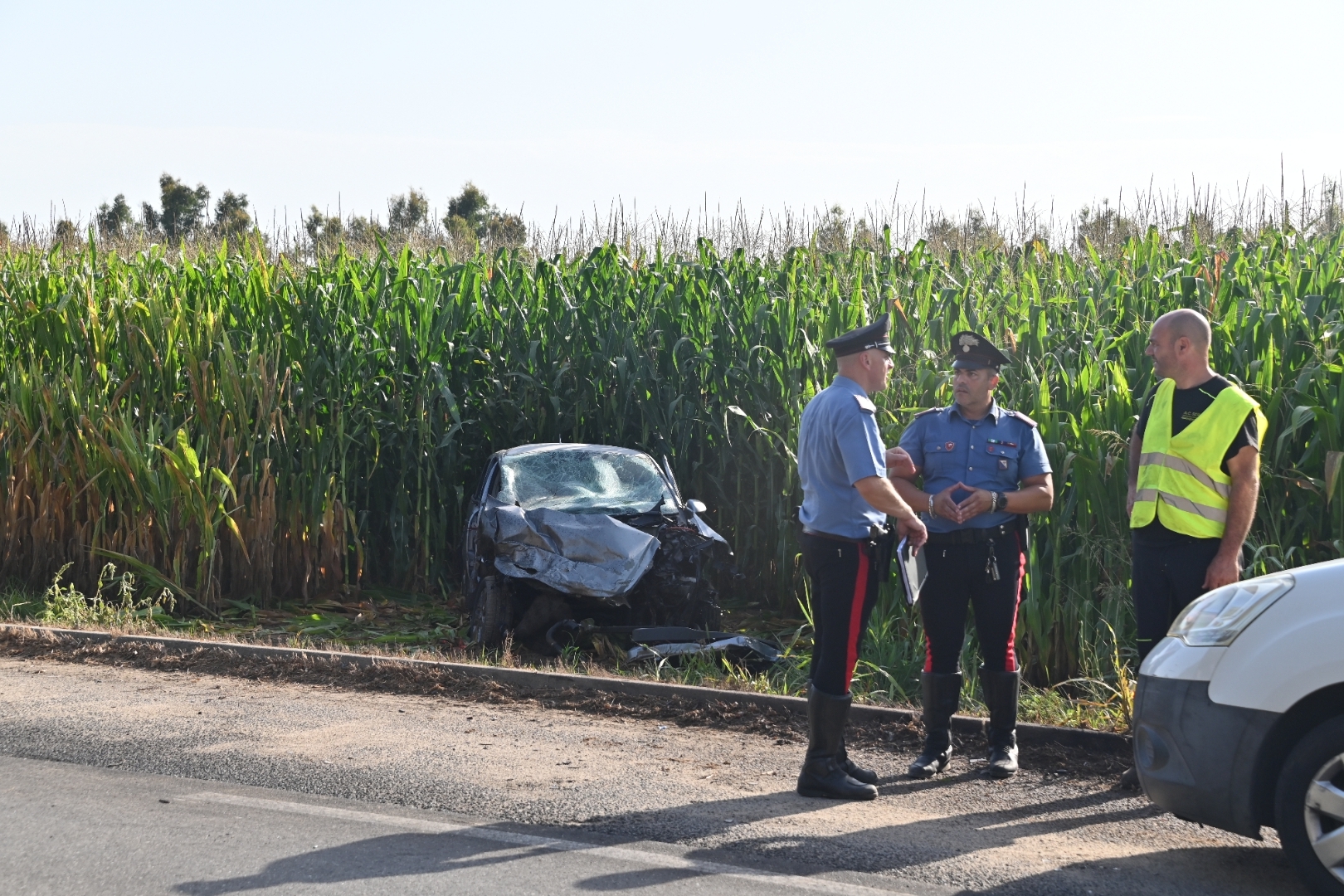Incidente mortale ad Arborea: il 19enne alla guida della Opel accusato di omicidio stradale