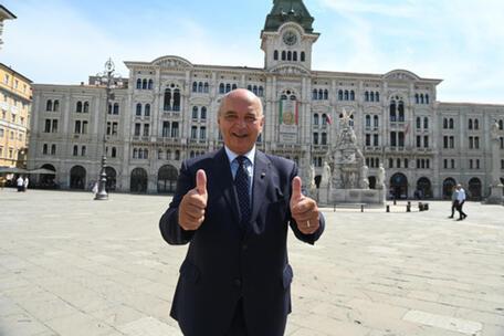 Il sindaco di Trieste Roberto Dipiazza (Ansa)
