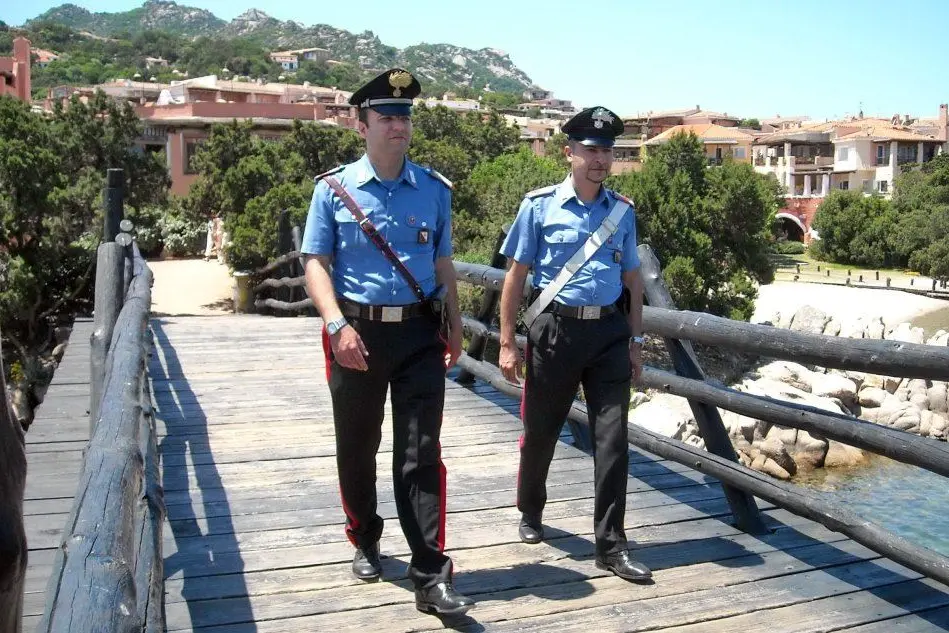 Carabinieri a Porto Cervo