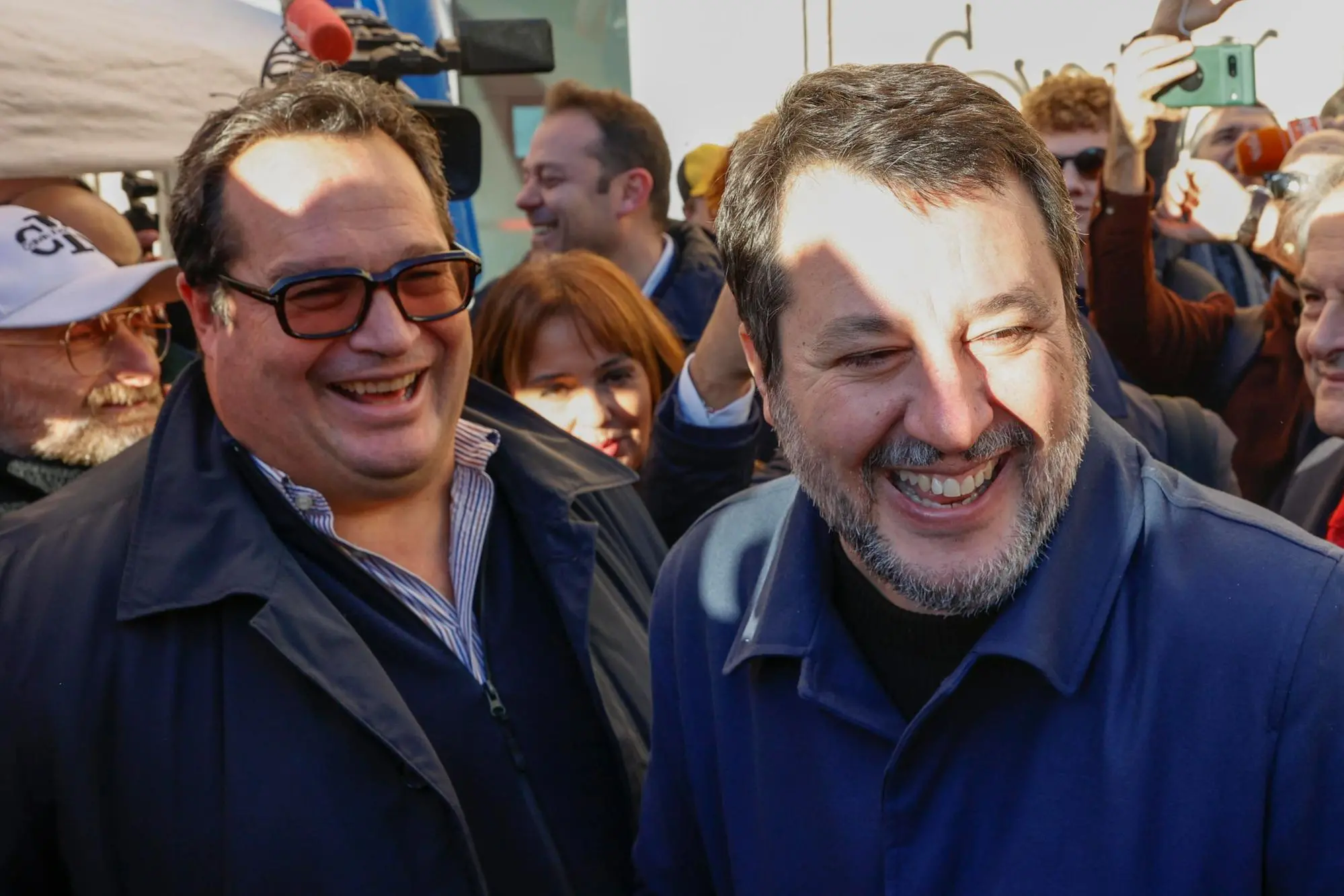 Il leader della lega Matteo Salvini (Ansa)