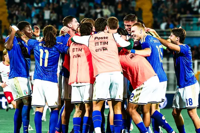 L'Italia Under 21 si qualifica agli Europei 2027 (foto Nazionale Italiana di Calcio)