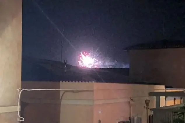 Fuochi d'Artificio a Porto Torres (foto Pala)