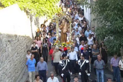 La processione di Fra Nicola a Gesturi