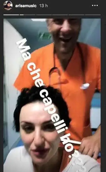Una delle immagini della story su Instagram