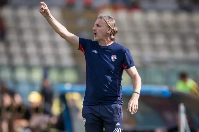 Il mister rossoblù, Davide Nicola (Foto: Valerio Spano/cagliari Calcio)