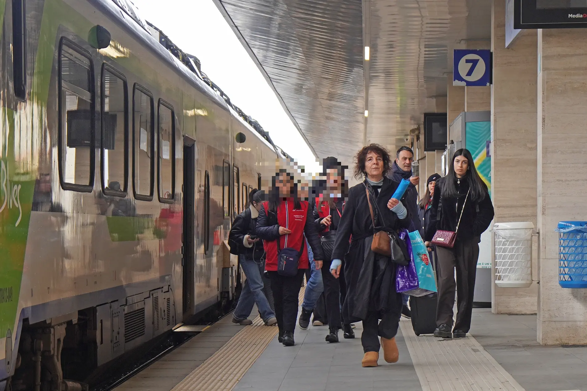 Cagliari, stazione dei treni (L'Unione Sarda/S. Anedda Endrich)