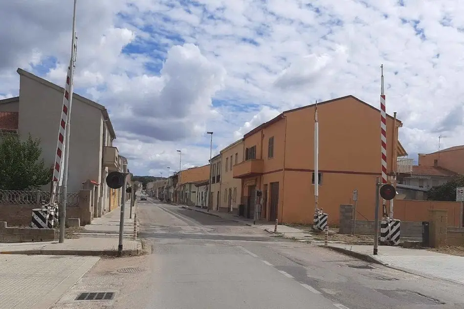 Una via centrale di Olmedo (L'Unione Sarda - Tellini)