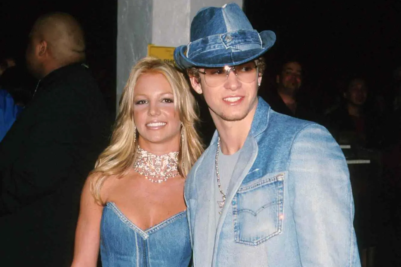 Britney Spears e Justin Timberlake (dai social)