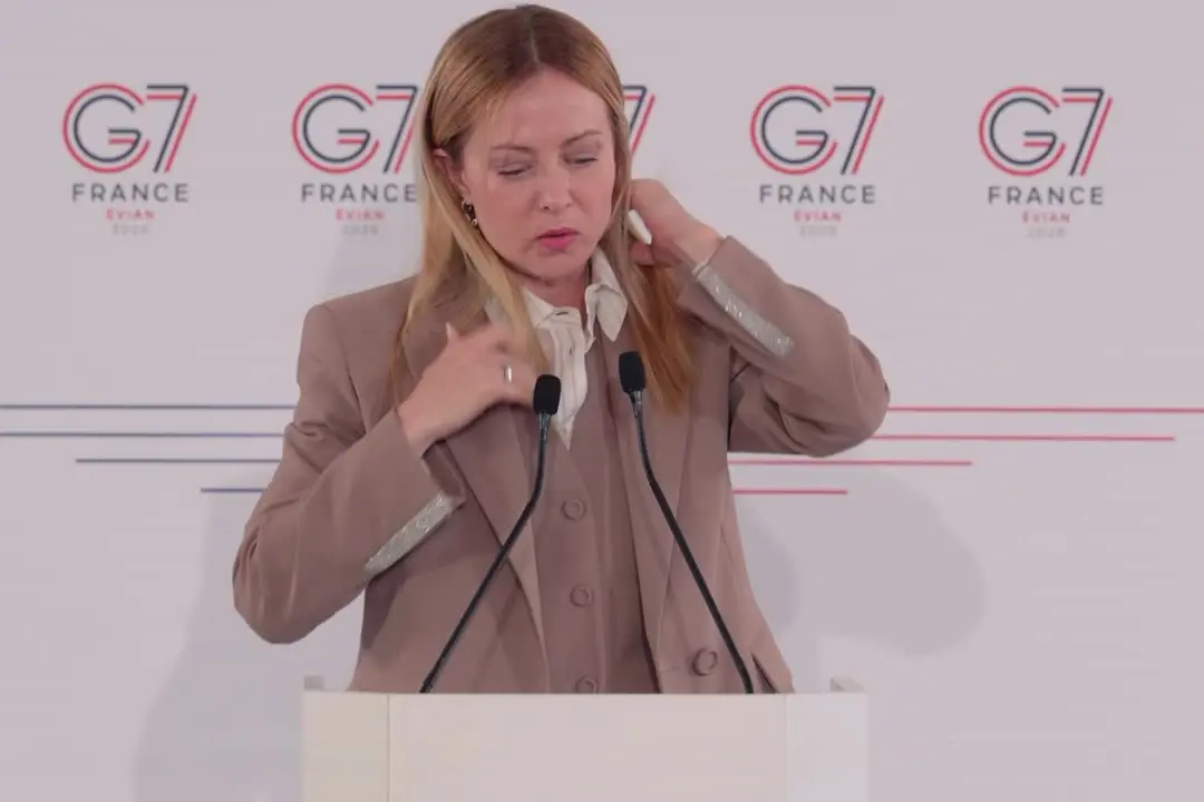 Meloni: “Soddisfatta del G7, convergenze non scontate un'ottima notizia”