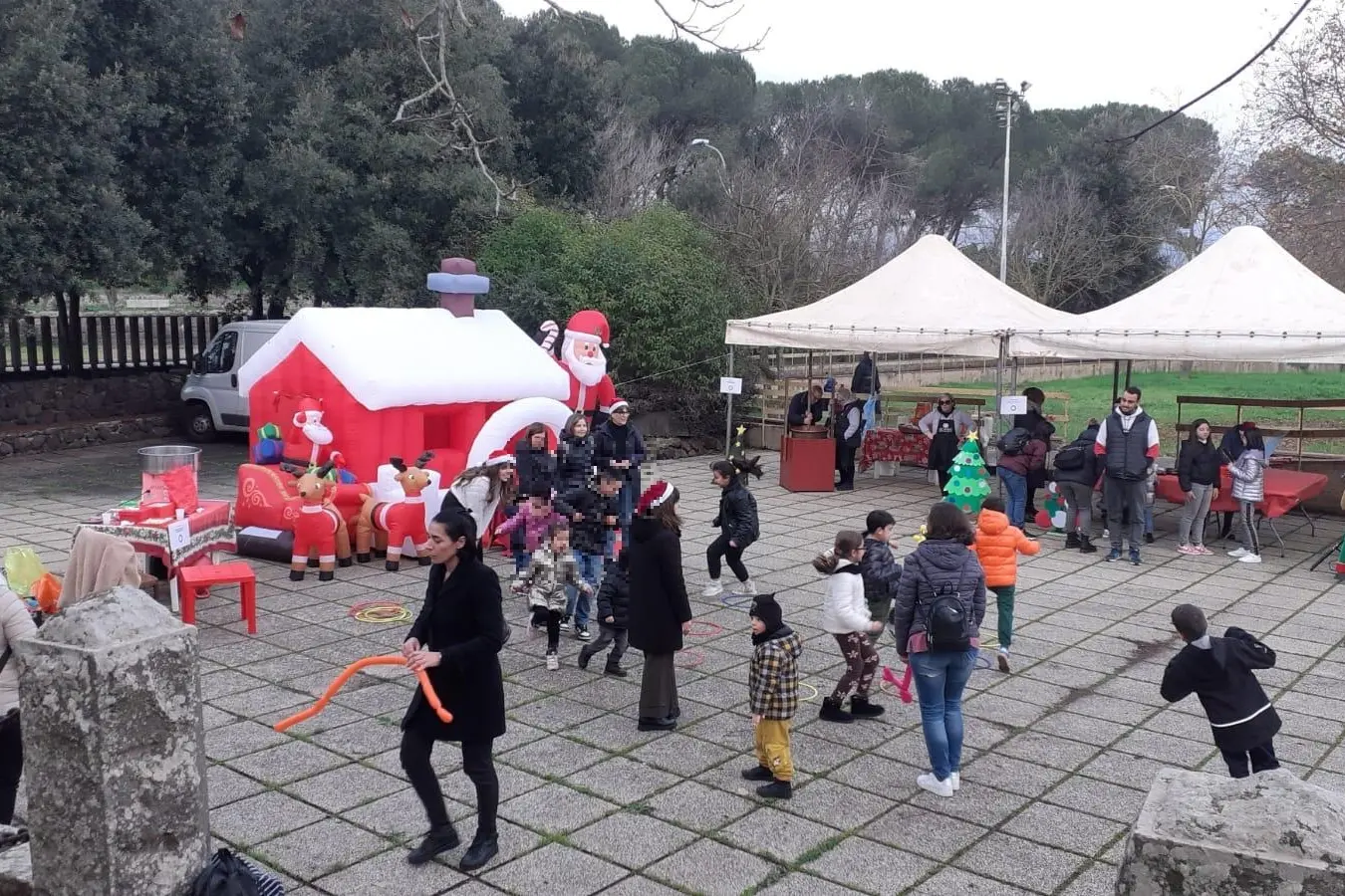 L'inaugurazione al parco