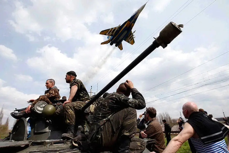 Caccia di Kiev in Ucraina orientale