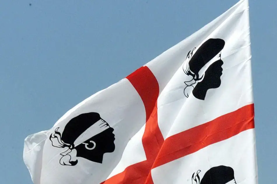 Una bandiera dei quattro mori