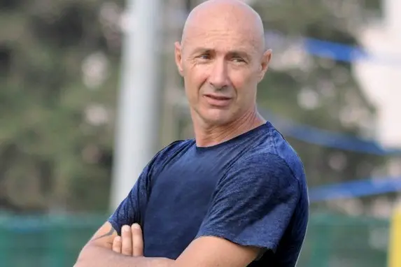 Il nuovo allenatore della Tharros, Maurizio Nulchis (foto concessa dalla società Tharros)