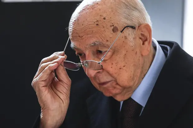 Giorgio Napolitano (foto Ansa)