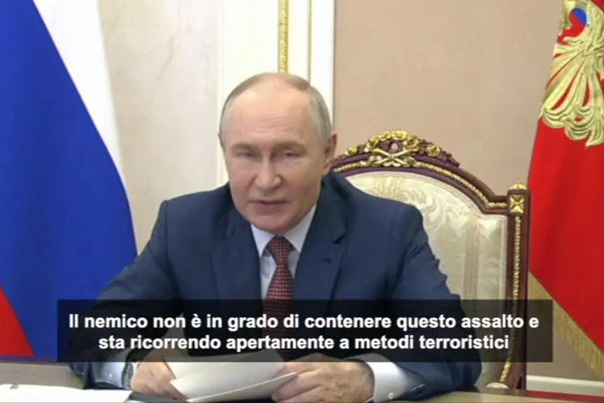 Ucraina, Putin: forze russe mantengono un vantaggio strategico