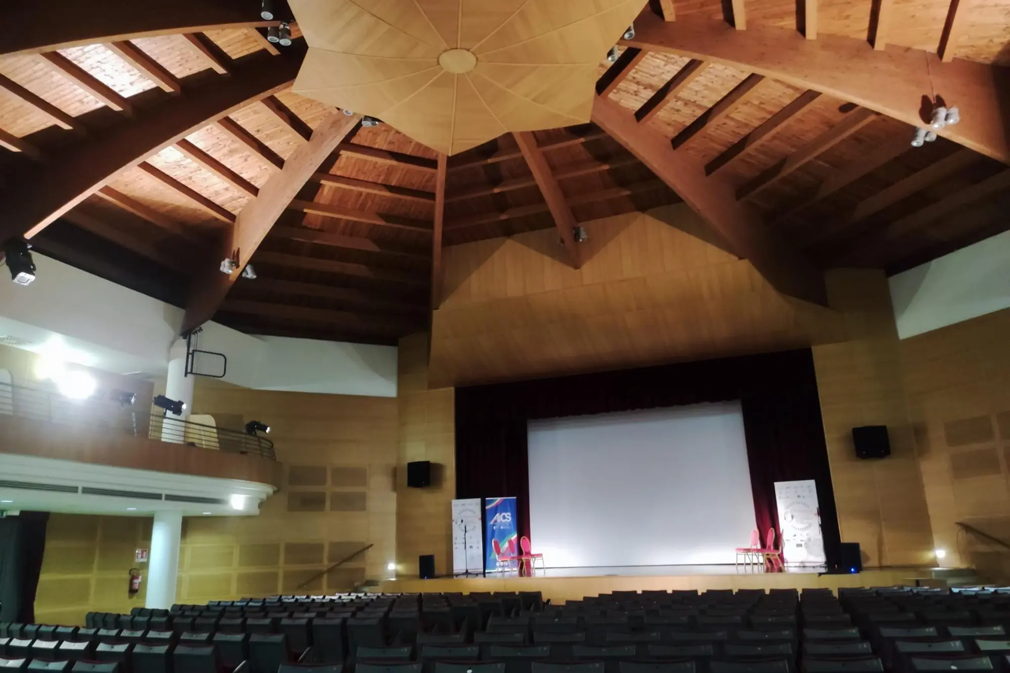L'auditorium (foto Ronchi)