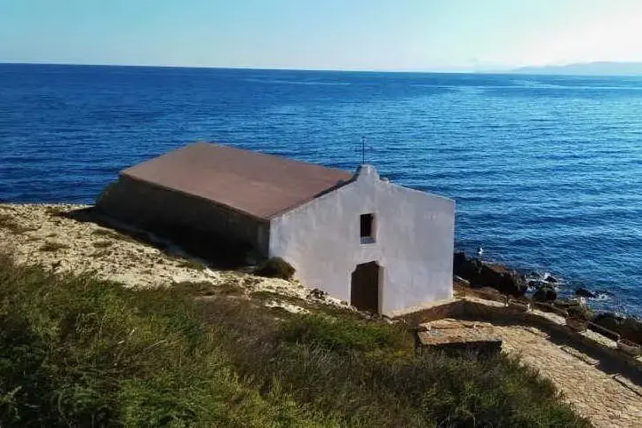 La chiesetta di Balai Vicino (foto L'Unione Sarda/Pala)