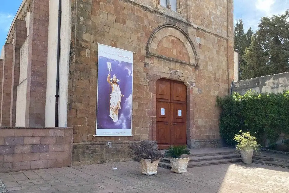 La chiesa della Madonna di Valverde (foto Cinzia Simbula)