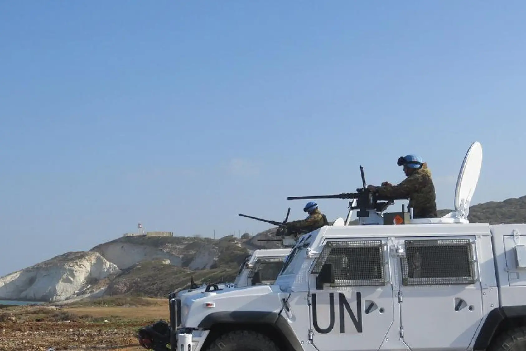 Un mezzo Unifil (Ansa-Esercito)