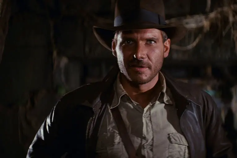 Harrison Ford nei panni di Indiana Jones (foto wikimedia)