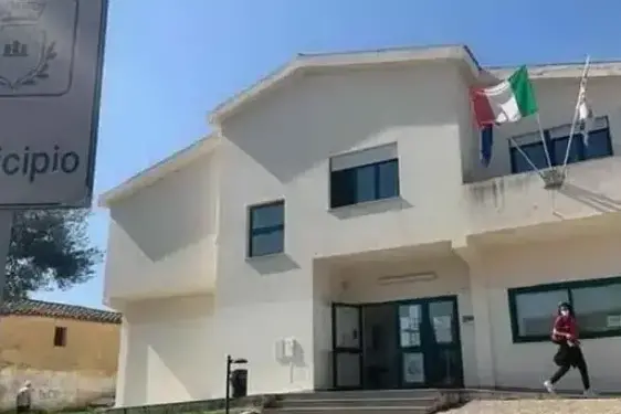 Il municipio di Settimo San Pietro (Archivio L'Unione Sarda)